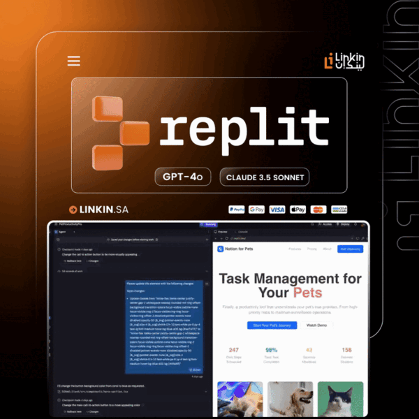 اشتراك Replit Core | منصة تطوير تطبيقات سحابية